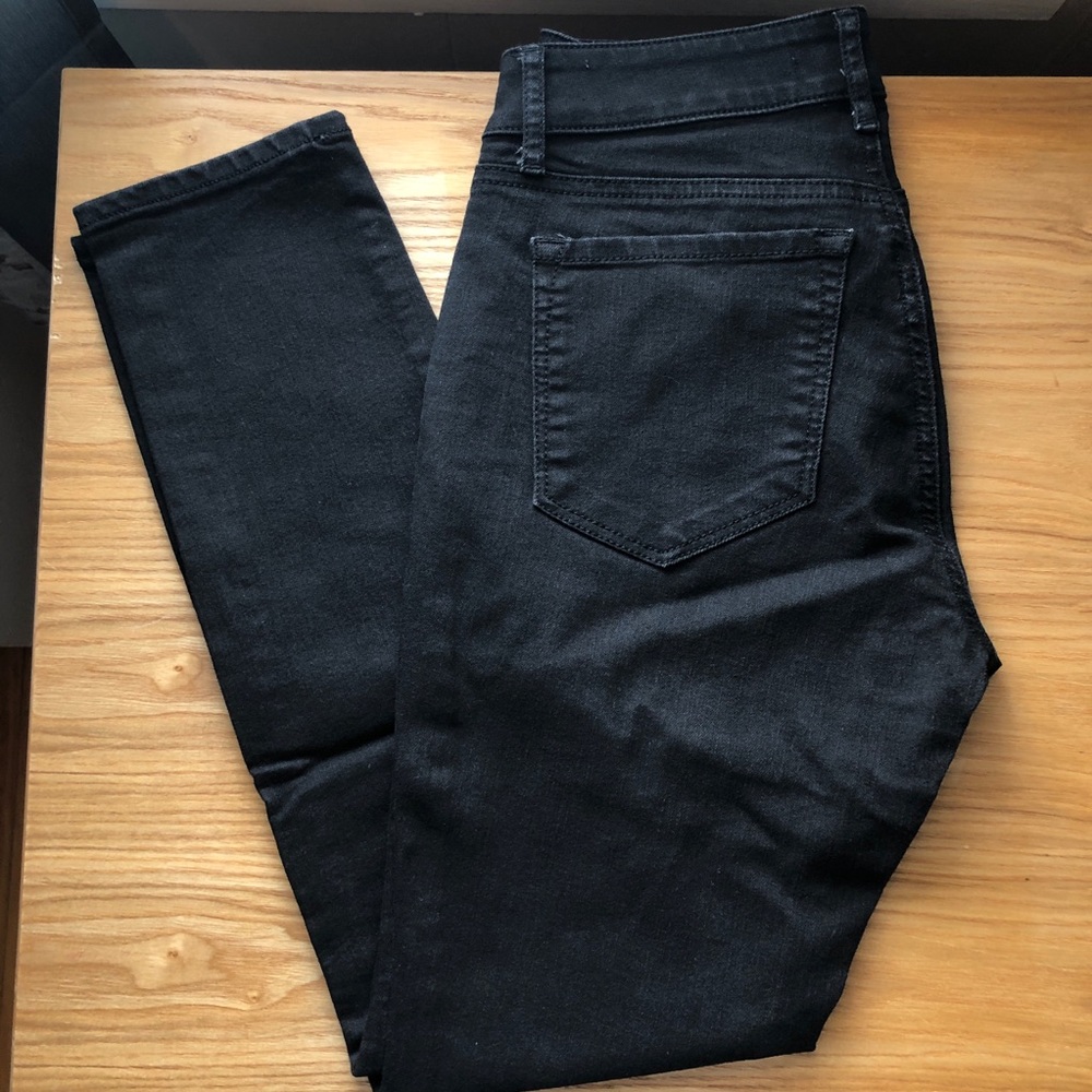 Black Loft Skinny Jeans